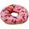 Polštář Donut růžový 40 cm - BX 43 - 1/2